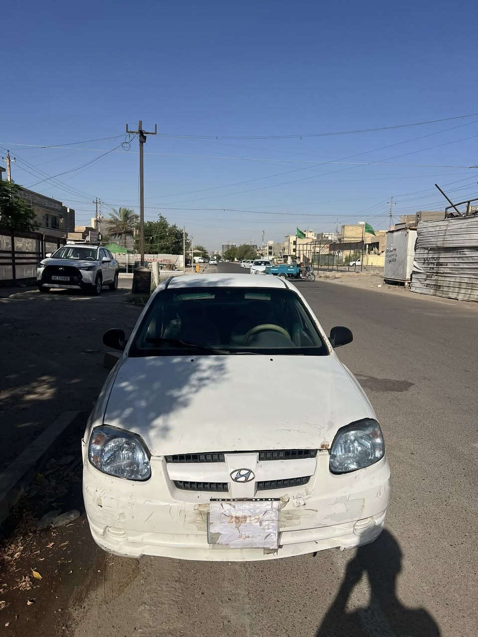 سلام عليكم للبيع اكسنت فيرنا ٢٠٠٣ مزاد كتابها واصل للترقيم بابل تترقم محركها جديد١٦٠٠ قبل اسبوع مبدله كير عادي راديتر جديد سياره جاهزه عدا التبريد ب37 ورقه للاستفسار***********
