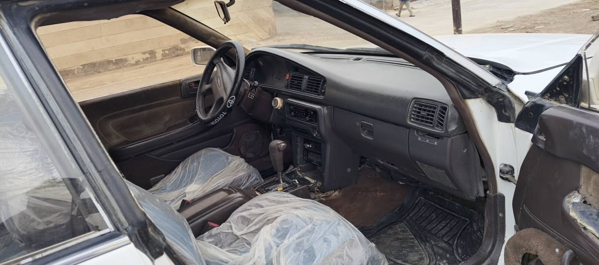 السلام عليكم لبيع
  تيوتا مارك شيزر
مديل 1991
 كفاله عامه من معجون وكص صبغ 
رقم صلاح الدين تحويل مباشر
 صدر امامي ١٠٠/٨٠
صدر خلفي ١٠٠/٨٠
كير اتوماتيك
محرك ونجي نشاطه فول 
مسجل شغال
جام يصعد وينزل
كهربائيات كامله 
العنوان صلاح الدين قضاء الضلوعية
بيع او مراوس 
للهاتف ***********
