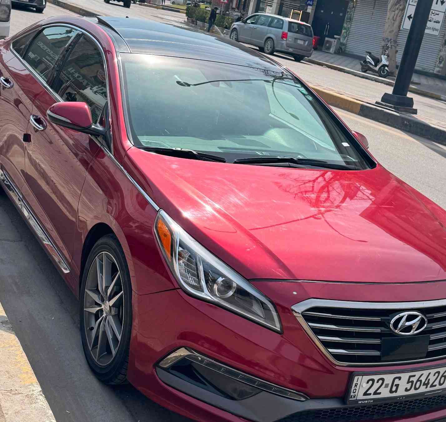 من انذر و اقوى السيارات بالشارع العراقي 👇 🔥
هونداي سوناتا 2016 VIP SPORT 2.0T_Limited
اعلى فئة 
سيارة حيل حيل جديده ونظيفة جاهزة 
ماتصرف على دينار بس شغل و ستمتع بالفخامة 
اتريد سيارة فخمة و تمشيك طول العمر بدون تعب
اخذ هاي و ادعيلي سيارة جديدة بمعنى الكلمة 
شوف طن مواصفات بيه فووول سبورت 

رقم صاحب سيارة ***********

_الموصفات
1_فتحه سقف
2_بصمة تشغيل
3_بصمة ابواب
4_نضام ترحيب
5_شاشة كبيره
6_كامرة دوار
7_رادار امامي
8_رادار جانبي
9_مثبت سرعة
10_تحديد مسار
11_كشنات جلد اسود
12_تدفئة كشنات امامي وخلفي
13_تبريد كشنات امامي وخلفي
14 _كشنات كهرباء
15_جام AOTO
16_3وضيعات قياده
ايكو وسبورت ونورمال(الاعتيادي )
17_لايتات AOTO
18_منضومه زنون عدسات بلادي(نهاري) سعره450$
19_لد ليلي لد نهاري حسب وضعيه ضلام ونهار
20_لون دم الغزال مميز بالسوناتا
21_نضام AOTO HOLD
22_سايد بريك بصمه
23_اشاير بالمري
24_سستم صوت سمعات انفنتي
25_دمام خلفي
26_شفتات ستيرن
27_ستيرن حرف Dالسبورت
28_تحكمات ستيرن جهتين
29_كشنات خزن 
30_بردات خلفيه بلادي
31_تبريد قطعتين ثلج ❄️❄️
32_تحكم تبريد بيانو
33_رادار امامي توقف ذاتي
34_اربع4 اكزوزات بلادي
35_ويل حجم 18 سبورت
36_دواخل لون اسود ملكي
37_نقط عمياء
38_تحكم مري كهرباء
39_سستم ستيل
40_حساسات امامي خلفي
41_مانع انزلاق
42_توقف ذاتي
تايرات حداديه تبريد كله مكفول وجديد
السياره فقط فقط بنيد صبغ كلير اثر شخوط وشبر بجاملغ قرب لايت كلش  اكفلك ب منشور والسونار
السياره 
[محرك طك الكرتون جديده وين ما جان افحص دهن امزويل مي مكينه زيتي توني مبدله وبانزين محسن عادي  اني محسن اخلي حفاظ اكثر عليه وهم عادي تخلي ماكو مشكله   وكير كفاله جديد طك الكرتون  ] السياره جديده وفول  أعلى فئه بسوناته وحلى من صور تجي شوفه احلى بعد(🆕  الرقم الجديد الانكليزي)  مكان سياره النجف

رقم صاحب سيارة ***********
