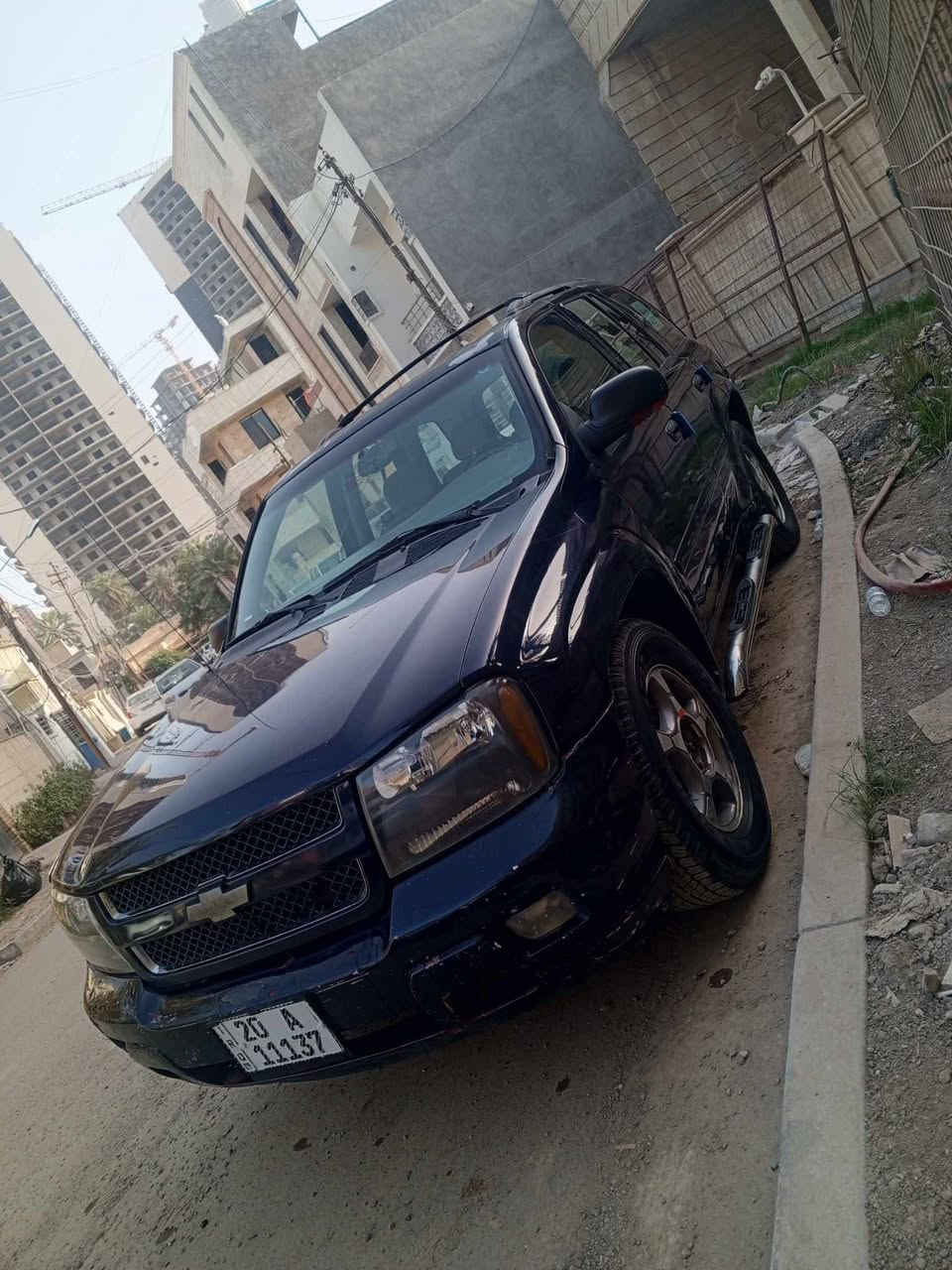 مراوس او بيع بلايزر موديل 2008 وارد امريكي ضرر جاملغ خلفي لون ازرك. صبغ حزام بدون دواخل سبب الجراد قماره تكم شواصي لغود سليم مكفولل
‏ مكينة قبق ابيض ٤٢٠٠ مكفوله 
‏بجم والصندوق شكل تاهو فور ويل
‏مثبت سرعة..تحكم ستيرن جهتين ..تدفئة بالكشنات
‏تبريد قطعتين جيد جدا..كامرة خلفيه
‏شاشه اندرويد كار بلي بلوتوث وايفاي
‏المرايات كهربائية..اشاير مري
‏تخم تاير جديد جبلي ..باتري جديد..الأرضية جلد
‏بلكات نوزلات فيت بم مجاول جويتر كله جديد
‏ كير ومكينة جدد وكهربائيات شغاله 
‏صدرها ٧٠٪ تخم اذاين جديد
‏رقم ديالى شبه مميز انكليزي هزه جديده باسمي
‏(بغداد الزعفرانية)
‏السعر 85 بيها مجال بسيط 
***********
