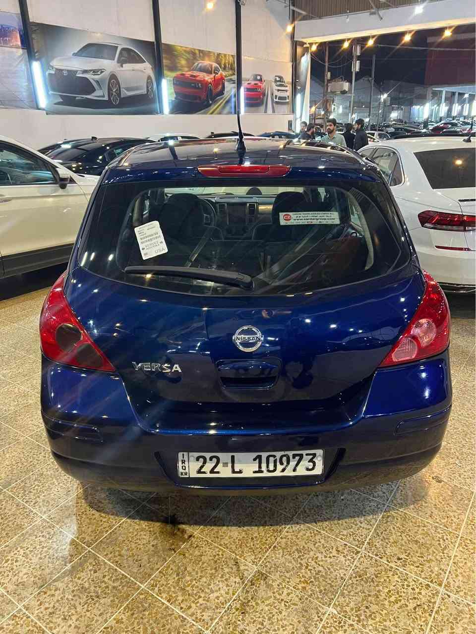 نيسان ڤيرسا موديل ٢٠١٢
يه ك يه چاملغي پشتي بوياغه بي ژوري بي ئيرباگ 
مه كينه گير به شه رت 
ره قه مو سه نه وي نوييه 
سعري ٨٧ مه جال 
*********** أربيل, العراق
