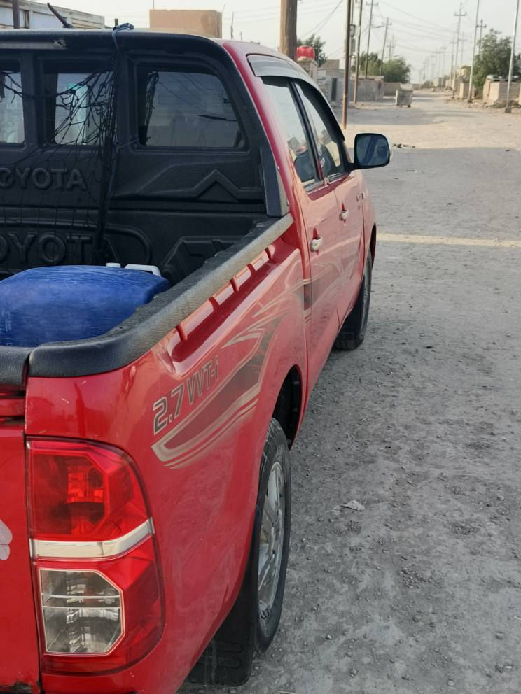 سياره بيكم هايلوكس 2010رقم بصره تحول ثاني يوم بيه جاملغات صبغ جماليه فقط سياره لباقي كفاله حداده تخم تاير جديد سياره حلوه رقم الهاتف *********** 
مكلف بنشر القرنة, البصرة
