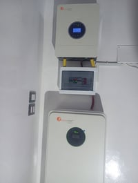 بطاريه 200/48 • انفيرتر 6000 • الواح 730واط