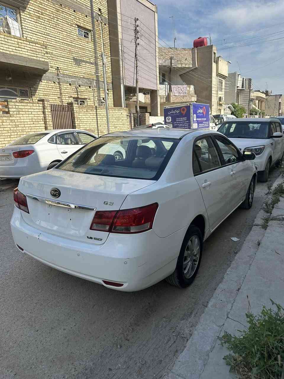 سلام عليكم G3 2014 مزاد الداخليه كتابهه واصل للشطب تترقم بغداد السياره بلاديه مابيه خيسات بلاديه  ماشيه ١٤٠ كير مكينه تبريد كفاله السياره جاهزه للخير رقمي *********** عنواني بغداد السعر ٤٧ وبيه مجال
