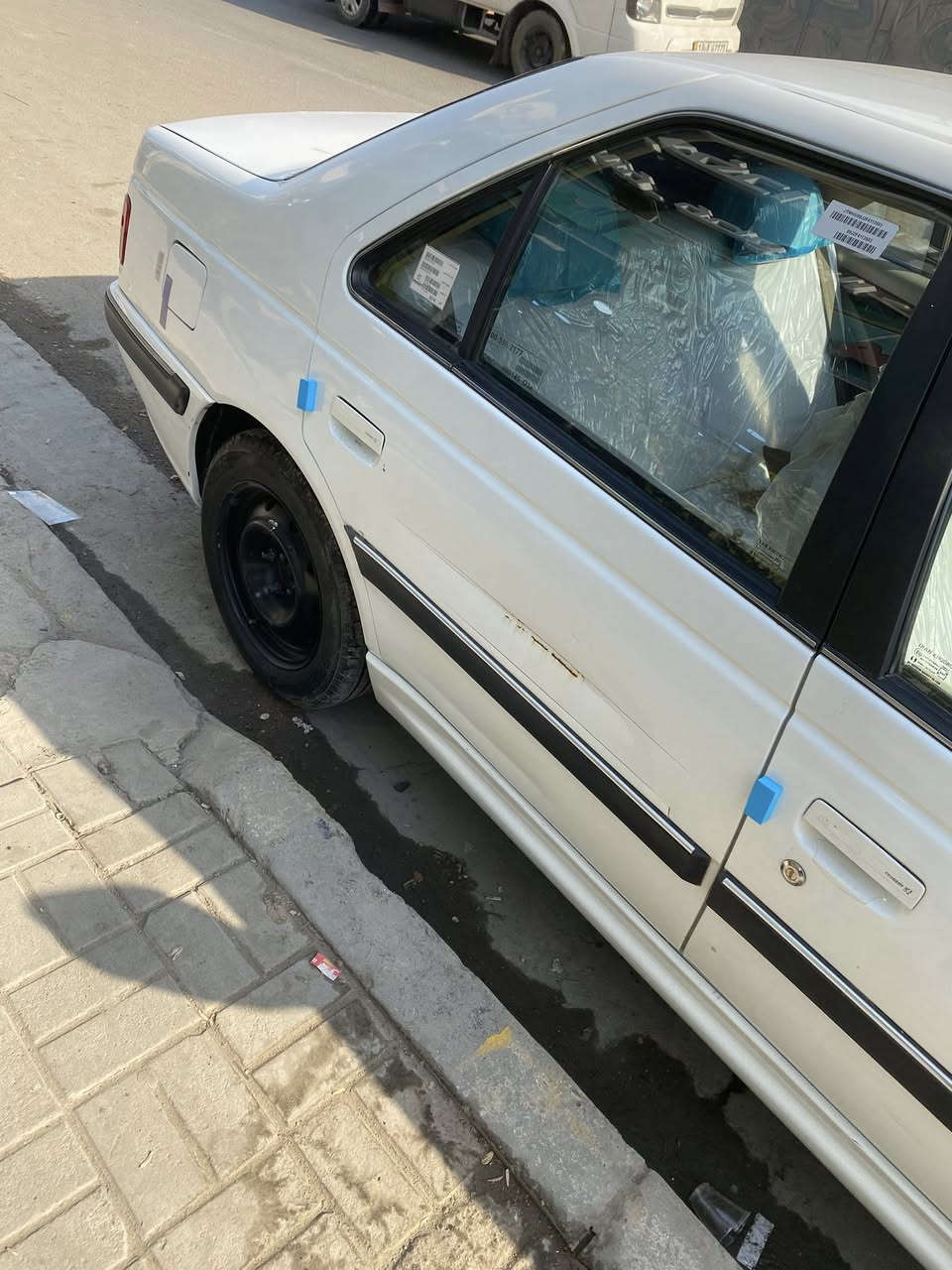 السلام عليكم 
بيجو بارص موديل 22 تبديل بنيد فقط بدون حادث بدون صبغ ماشية 55 مال مصرف بعد سنة وشوية تصير حرة اسويلك وكالة السيارة جاهزة كل نقص مبيها بيها شخط موضح بصورة سعرها 67$ مكان السيارة بغداد آي استفسار *********** وتساب
