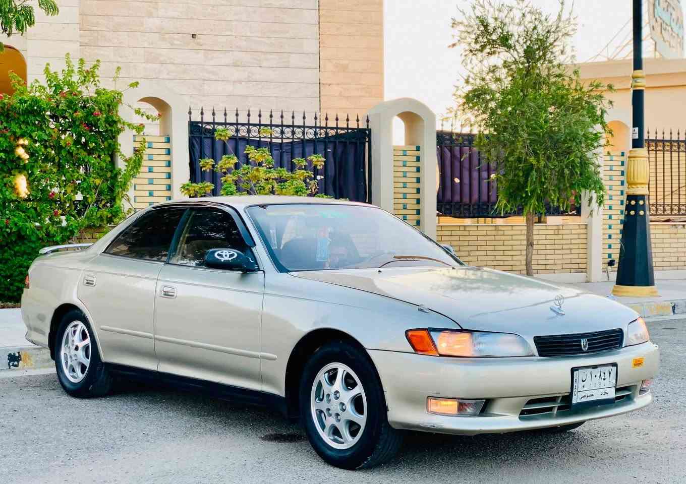 السلام عليكم ورحمة الله
للبيع مارك 2 نفخ موديل 1993 رقم بغداد تحويل مباشر 
گير ومكينه 2500 شرط النظافه 
السياره كفاله كص ونقل وعيب وضربه واصوليات 
جاهزه من تخم تاير حداديه دواخل كهربائيات تبريد ثلج جام شغال تغليف ارضيه جلد جاهزه مجهزه مال جناي 
مكان السياره كربلاء 
السعر 59 وبيها مجال للشراي 
للاتصال .. ***********
