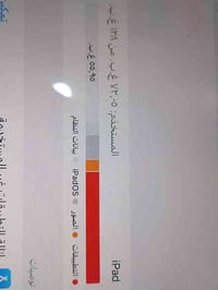 ايباد m2 للبيع مكسوره شاشته الكسر ما مئثر ع شاشه  مخليله لزكه شاشه مبي...