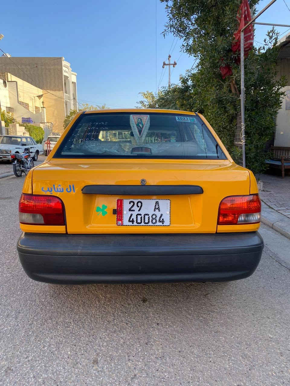 السلام عليكم سيارة سايبا موديل 2023 للبيع مكفولة كفالة عامة السيارة جديدة كلش تخم تاير جديد رقم واسط انكليزي باسمي مصفرة هيأة وغرامات مكاني كوت للاستفسار الاتصال على الرقم الهاتف ***********
