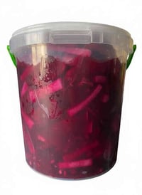 🛢️ سطل المخلل 7 كيلو بس بـ 18,000 دينار 🚚 توصيل مجاني داخل بغداد وكل ا...