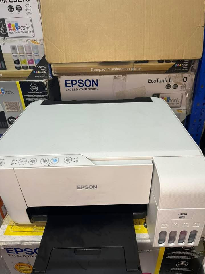 السلام عليكم  طابعه ايبسون  3156 حقن خارجي وايفاي اسكنر استنساخ ملون واسود وابيض جديده طك بلكارتون مسحوب بيها 135ورقه الطابعه بلكارتون سعرها 170الف وبيها مجال بسيط عنوان موصل ***********
