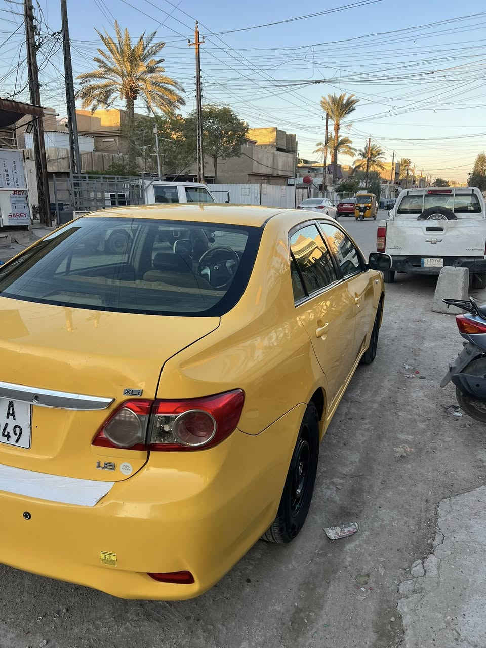 سلام عليكم.
كورلا مديل.   2013. خليجي
مكينه وكير بلاد سياره خير من الله 
بيهه طخه بل جاملغ خلفي وبارد بل باب خلفي على كد شبرين;   بيهه منضومه غاز 
مكان بغداد
سعر  /. 127. بيهه مجال / بيهه سونر

***********
