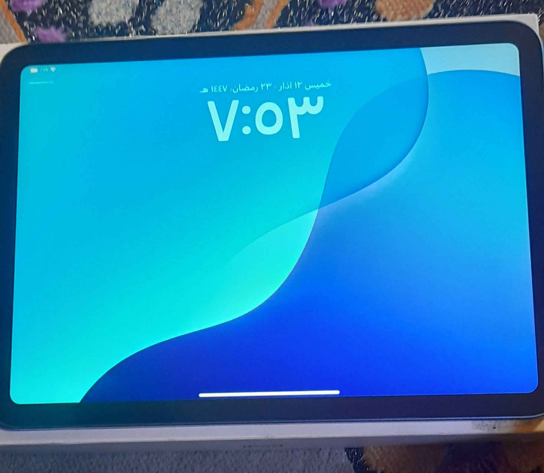 سلام عليكم ايباد11 a16 نضافه 100 الايباد استخدام قليل الذاكره 128 عنواني بغداد الشعله الرقم *********** السعر500 وبي مجال قليل
