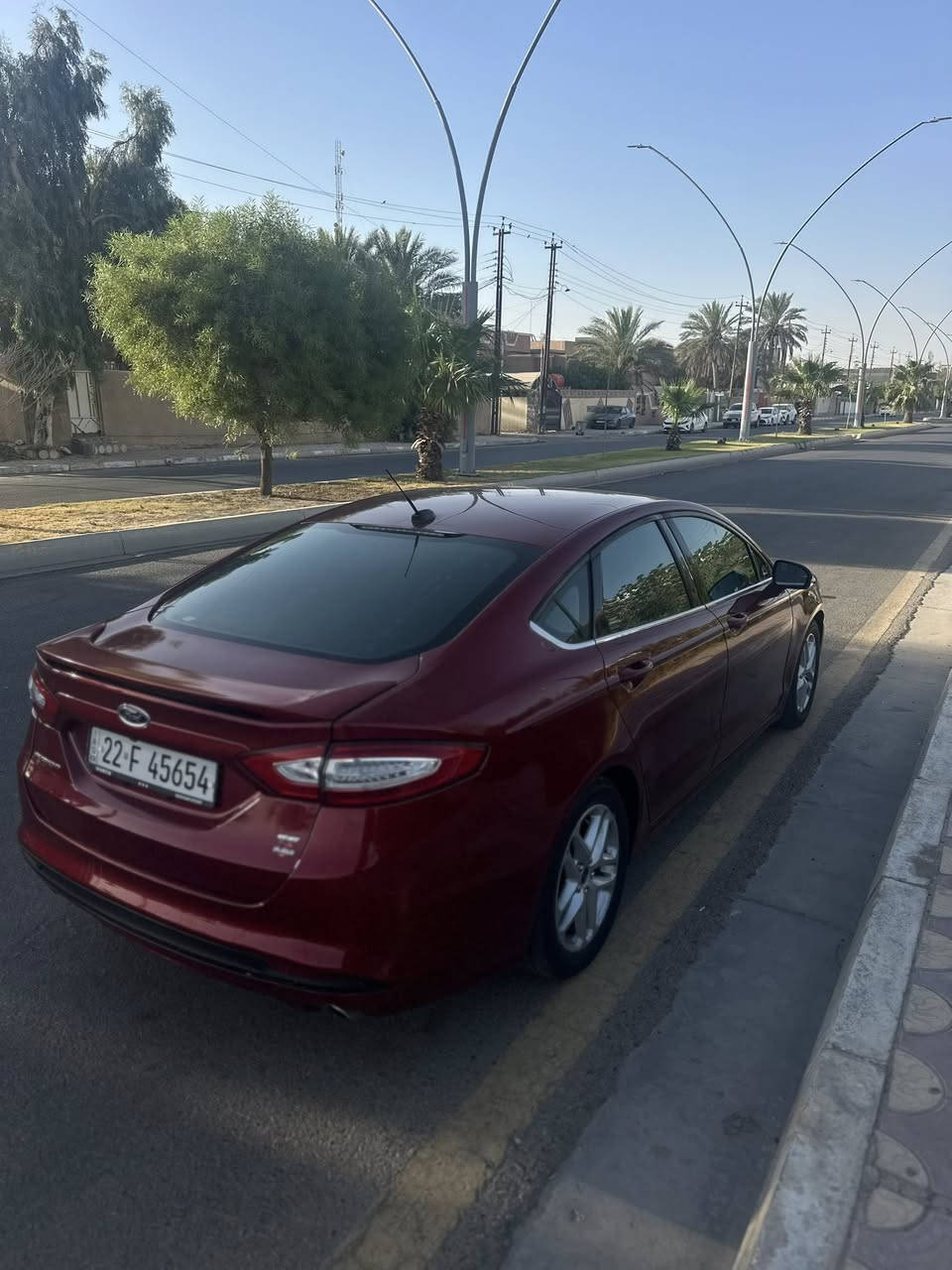 فورد فيوجن 2016 للبيع
مواصفات SE 
مكينة 2500 تنفس طبيعي المرغوب
مري كهرباء وانارة ترحيب
شاشة كبيرة
كشانه كهرباء
كامرة دواره
فول تحكم ستيرن
تبريد قطعتين
لايت زنون
رقم اربيل بأسمي تحويل ثاني يوم
السعر :128$ وبي مجال 
الرقم :***********
