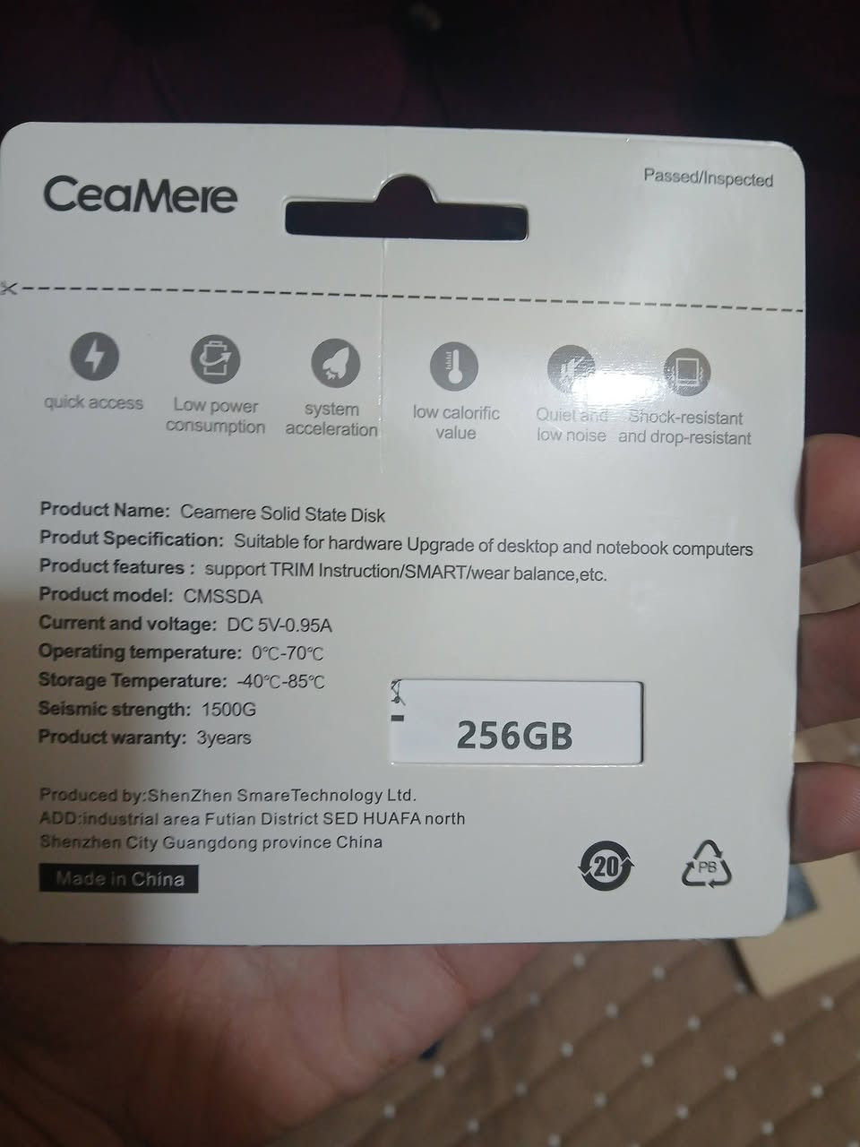 هاردات بهل شكل هذه كل قطعه وسعرها متواجد خاص 
هارد ساته حجم 256  
هارد ساته، حجم 240 
هارد M.2 حجم 256  
هارد ساته حجم 512 
هاردات ساته حجم 480 
توصيل موجود بغداد وجميع المحافظات


**إذا كنت صاحب هذا الإعلان وتريد حذفه لأي سبب، رجاءا أرسل رسالة إلى الدعم الفني**