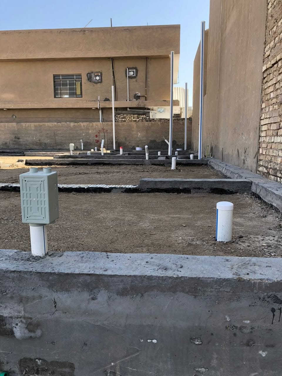 #رمضان_مبارك_عليكم
#أحد_أعمال_كوادر_العنزي_للتأسيسات_الصحية_العامة

تنفيذ الأعمال وفق التندر الهندسي وحسب المخططات المعتمدة
تنفيذ لمرحلة المجاري لعقار يتكون من ٧ مجاميع صحية على الچعب الشريطي
مع تنفيذ تقطير السبالت
ومتابعة العمل أول بأول لحين تسليم العقار 
لآخر نقطة
للتواصل 

***********
***********
