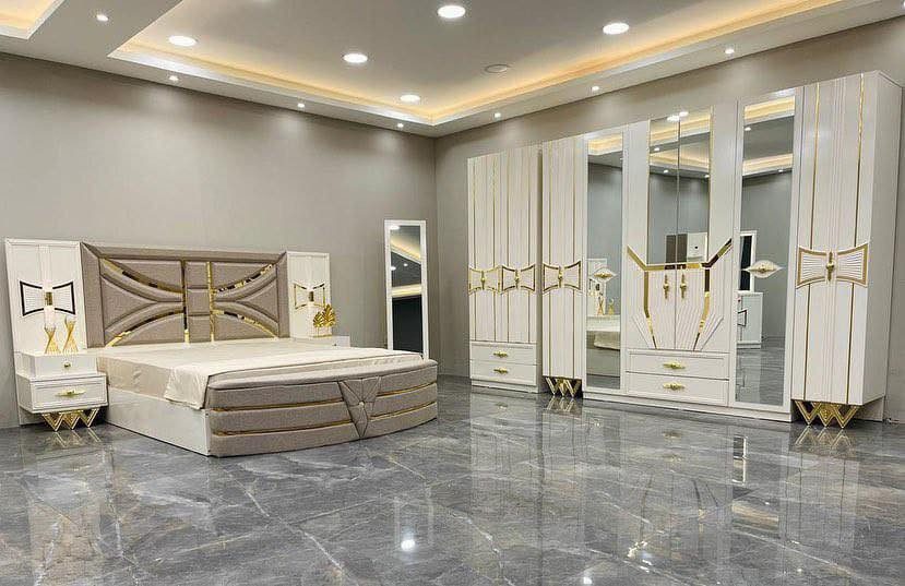 السلام عليكم غرفه تركيه جديده منصوبه فقط مامستعمله ابد بعده باليلون خدش مابيه ***********
