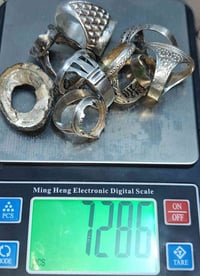 ٧٣ غرام • فضة كسر • بغداد بلديات