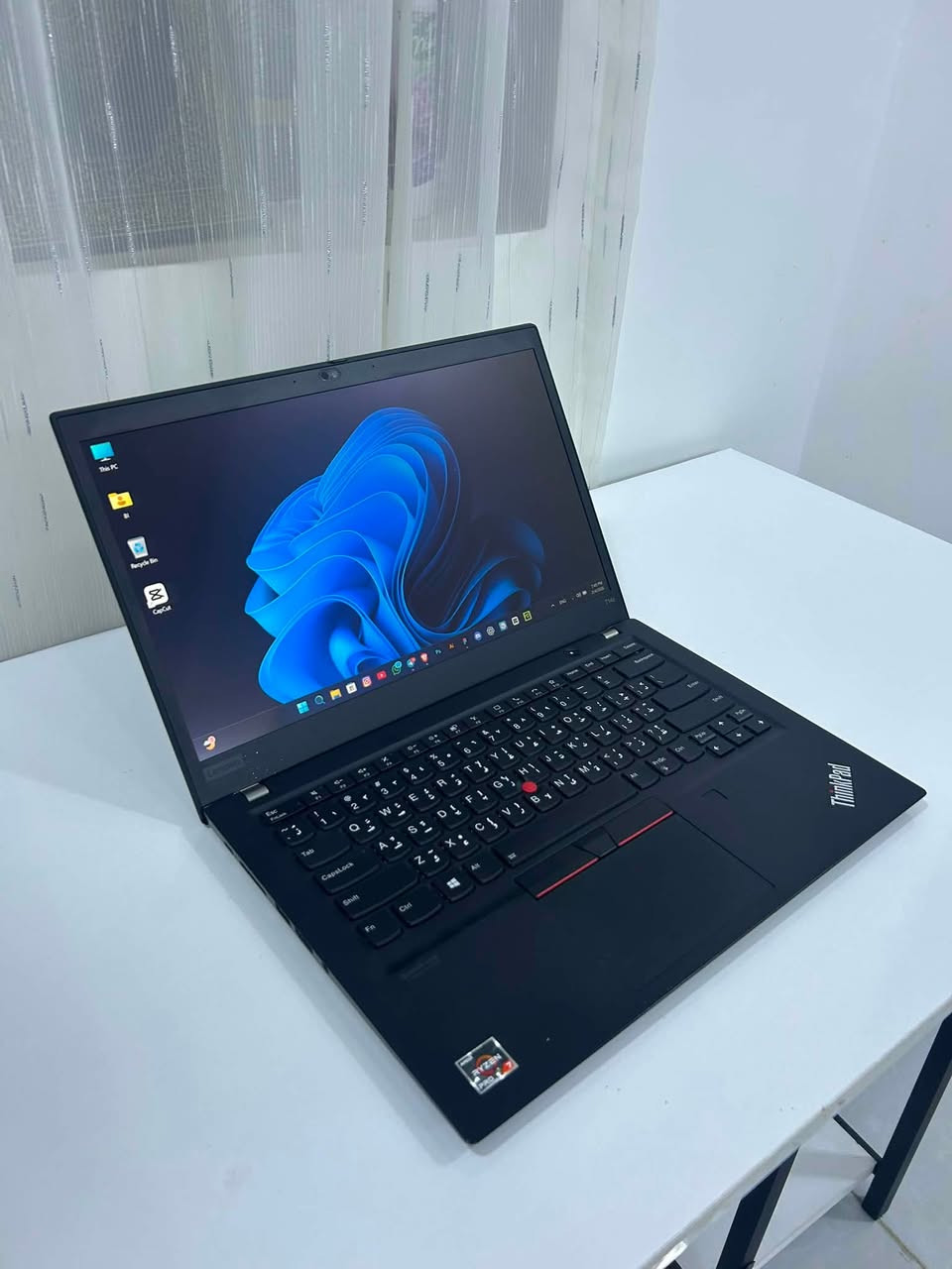 لابتوب  Lenovo ThinkPad T14s  للمراوس مع Mac mini M4، وأدفع الفرق حسب حالة ومواصفات الجهاز.

مواصفات اللابتوب:

* Lenovo ThinkPad T14s
* Ryzen 7 PRO 4750U (8 Cores / 16 Threads)
* RAM 16GB
* SSD NVMe 512GB
* شاشة  لمس 14” IPS Touch FHD
* بصمة Fingerprint

إذا عندك Mac mini M4 وتريد تراوس، راسلني خاص


**إذا كنت صاحب هذا الإعلان وتريد حذفه لأي سبب، رجاءا أرسل رسالة إلى الدعم الفني**