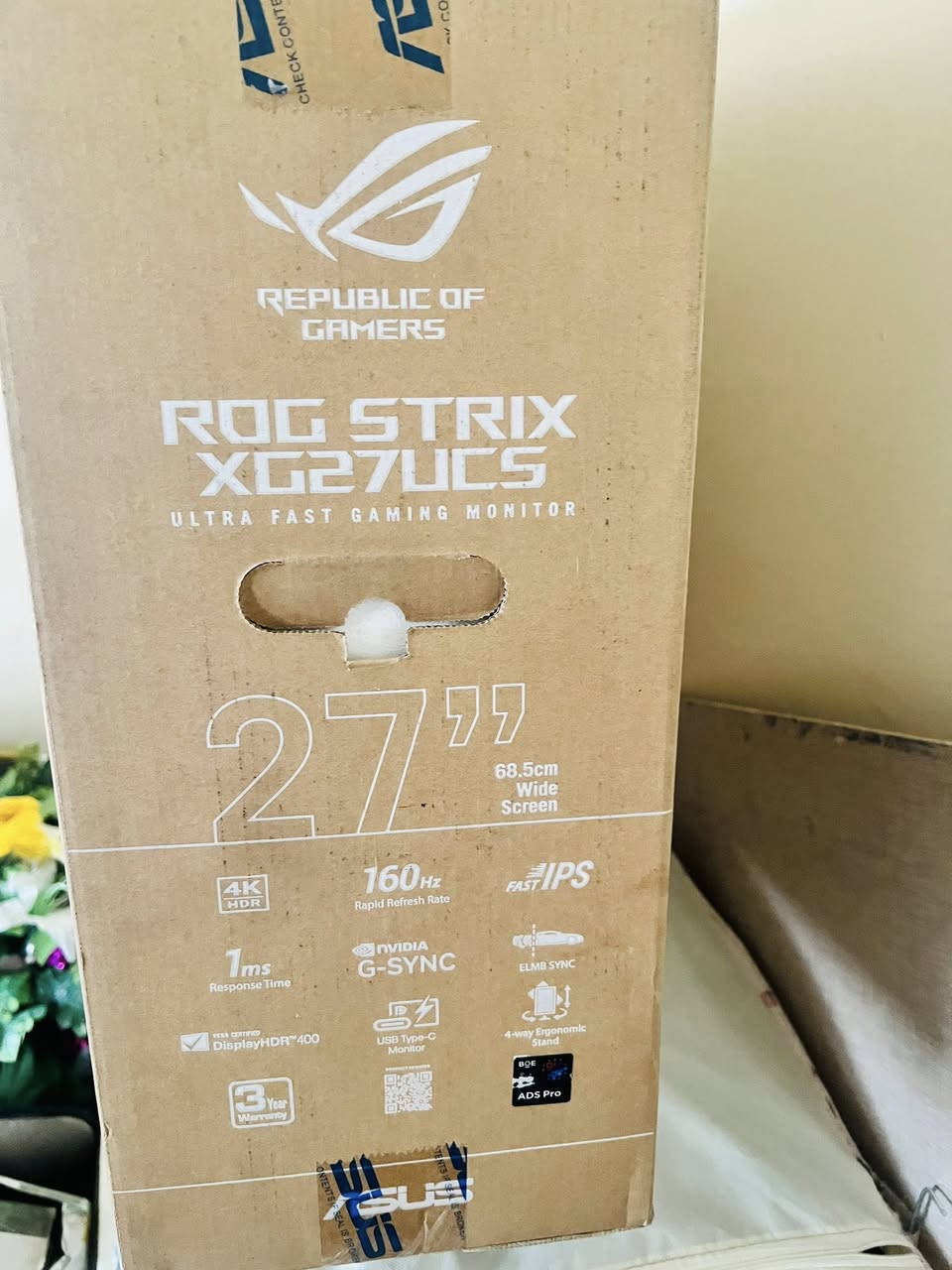 السلام عليكم للبيع شاشه Asus شاشه نضيفه جدا استعمال قليل جدا المواصفات 4kشاشه حقيقي حجم 27 fast lps اسرع شاشات 160Hz  1ms usb type بيه دوران شاشه من اربع جهات وياه كامل ملحقاته السعر 420الف وبيه مجال


**إذا كنت صاحب هذا الإعلان وتريد حذفه لأي سبب، رجاءا أرسل رسالة إلى الدعم الفني**