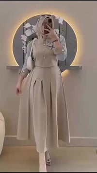 سوت تنورة • مقاسات ٣٨-٤٦ • توصيل