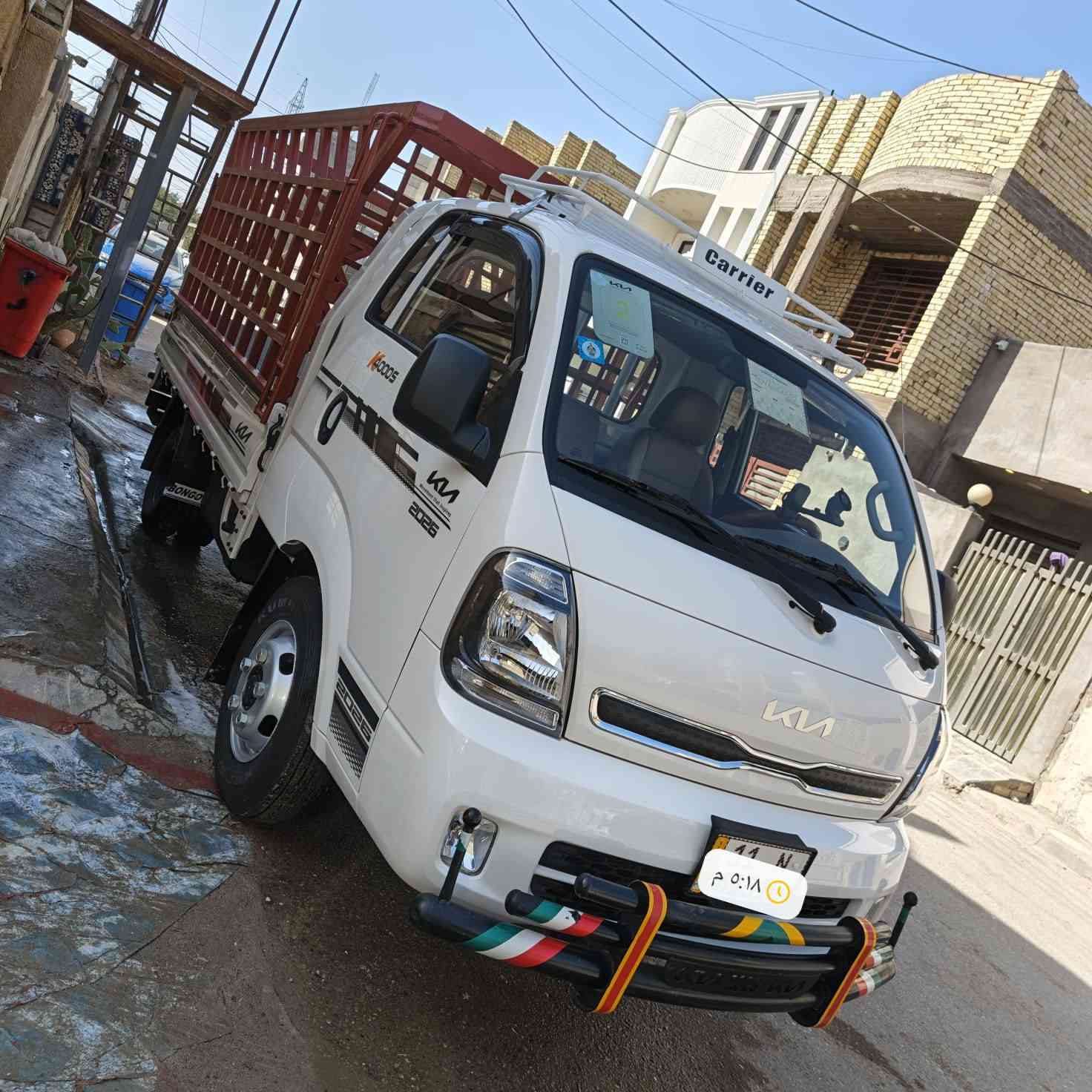 سلام عليكم للبيع كيا فحل موديل 25 رقم بغداد الجديد جاهزة كفالة تحويل مباشر الشراي  يتصل علرقم *********** مكاني بغداد الدورة
