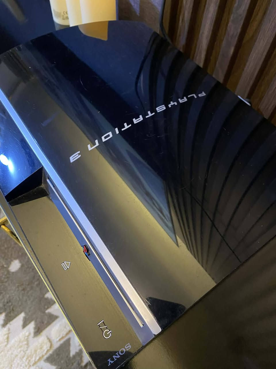 سلام عليكم جهاز بلي 3  مثل ماواضح بل صورة نضافه فول طلعلي بل امزون وياه اربع لعبات اصليه عناوين قويه  نطي سعر بل يرضي الله وبل عافيه ع ياخذ جهاز نزلت بي برنامج تهكير ويشغل اقراص منزل بي فيفا 18  عنواني بغداد شيخ عمر ماعندي توصيل 
***********
