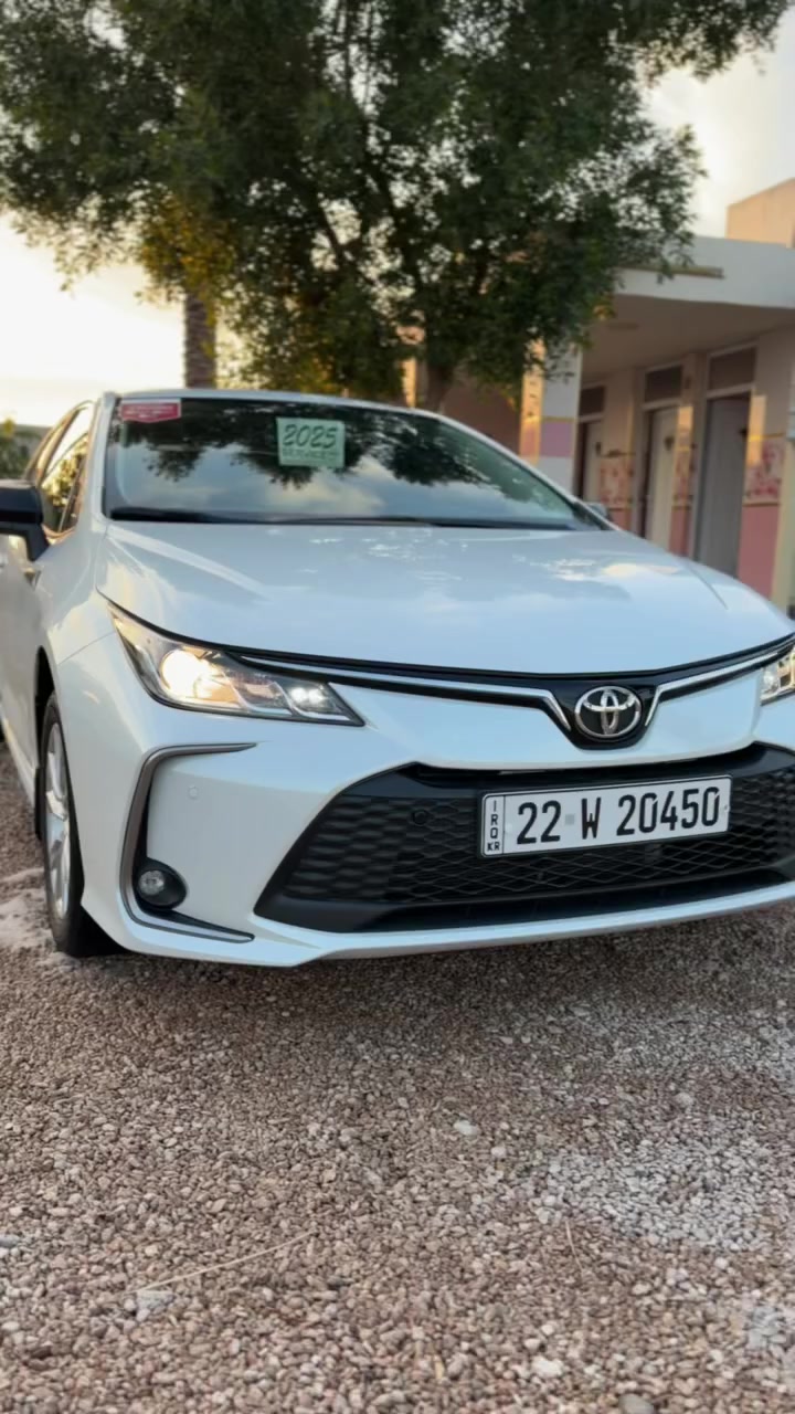 كورلا ساز 25
فول مواصفات 
عداد المسافه 8000
رقمها أربيل 
للأستفسار 
***********
