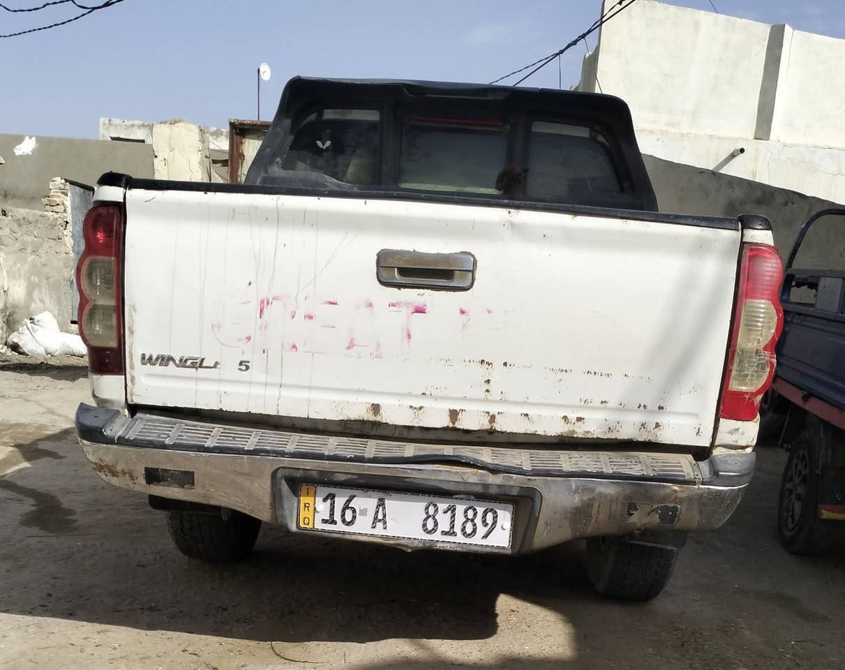 السلام عليكم سياره كريت ويل مديل 2012 سياره مكفوله من الضربه كير ومكينه خير من الله سنويه جديده 30 السياره بيه بس خياسات السعر 58  المكان الدوانيه الحمزه الشرقي 
رقم الهاتف ***********
