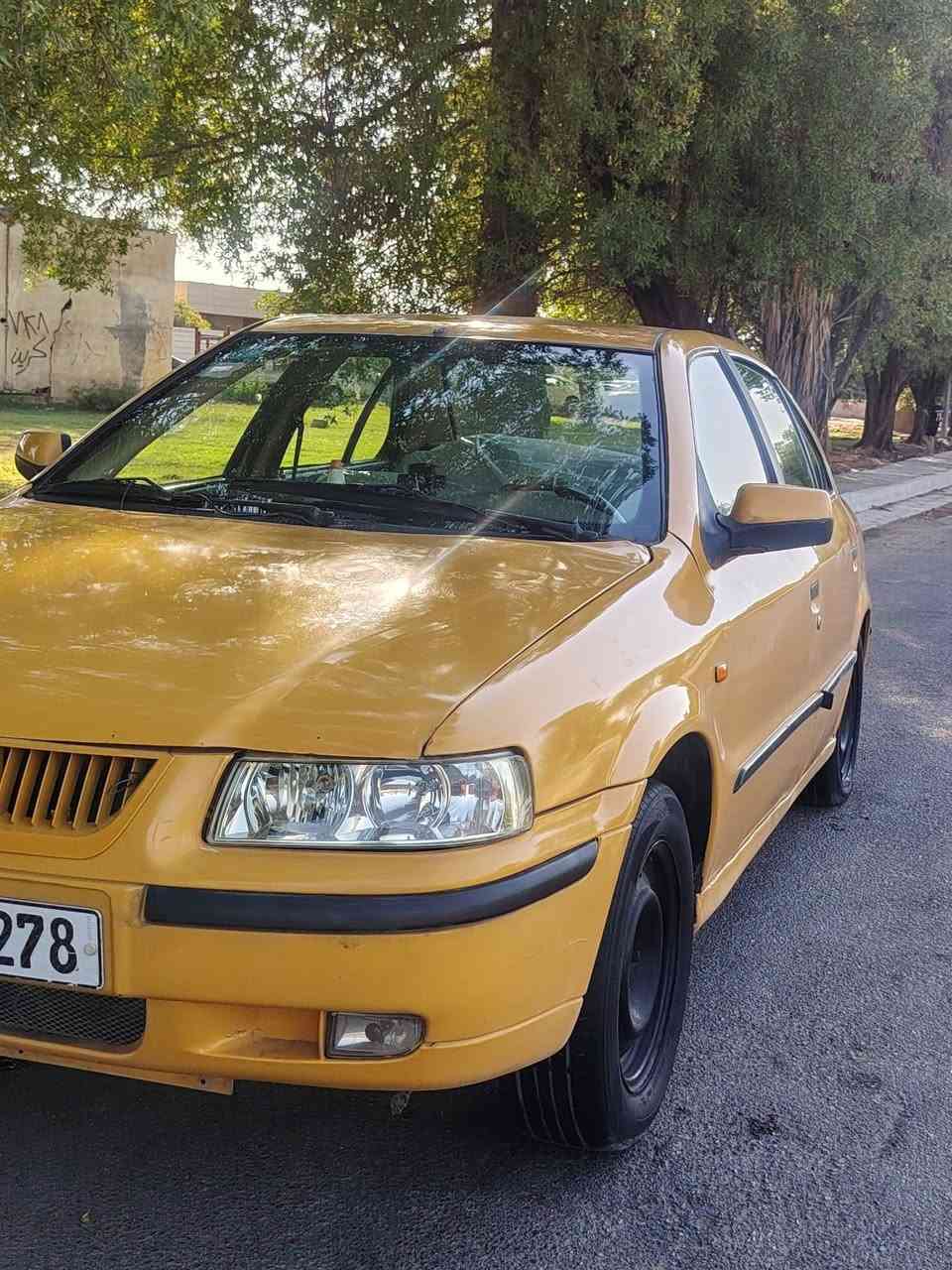 سمند 2012 ناطقة كاملة اي نقص مابيهة مكفولة من الضربة والتبديل كير مكينة كفالة تبريد شغال مصفرة هيئة وغرامات ارقام انكليزية جديدة تحويل مباشر  السعر 28 مكاني بغداد رقمي ***********
