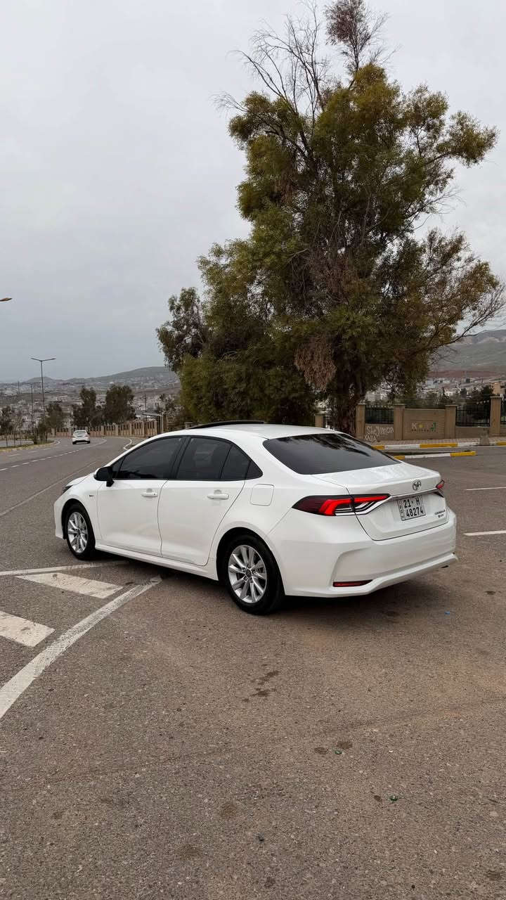 کۆرۆلا مۆدیل 2025 HEV کوشین جلد سلاید بێ بۆیاخ بێ شوخت هیچی پێوە نیە کتابی جام رەشی لەگەلە 15 هەزار رۆیە چەمبەری LED بۆ بەستراو دەعامی پێش پشت هەردوو دۆسەی PPF کراوە گاعی قالبی بۆ داندراوە وەک سفر وایە نرخی 158 وەرەقە (شوێن_کۆیە ) *********** كويسينجاك, أربيل
