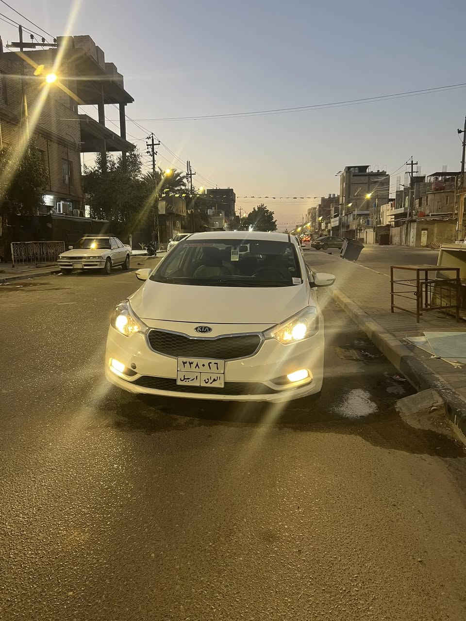 سلام عليكم سيراتو خليجي موديل 2014 بيهه باب كلير وداير الوره صبغ السياره احله من الصور مكينه كير تبريد حداده كله كفاله رقم اربيل تحويل وكاله مكان السياره البصره  التنومه السعر 107 وبيهه مجال ***********
