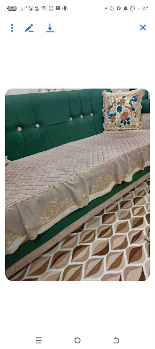 مفرش مال تخم 7 مقاعد نضيفه كلش 20وبي مجال قليل


**إذا كنت صاحب هذا الإعلان وتريد حذفه لأي سبب، رجاءا أرسل رسالة إلى الدعم الفني**