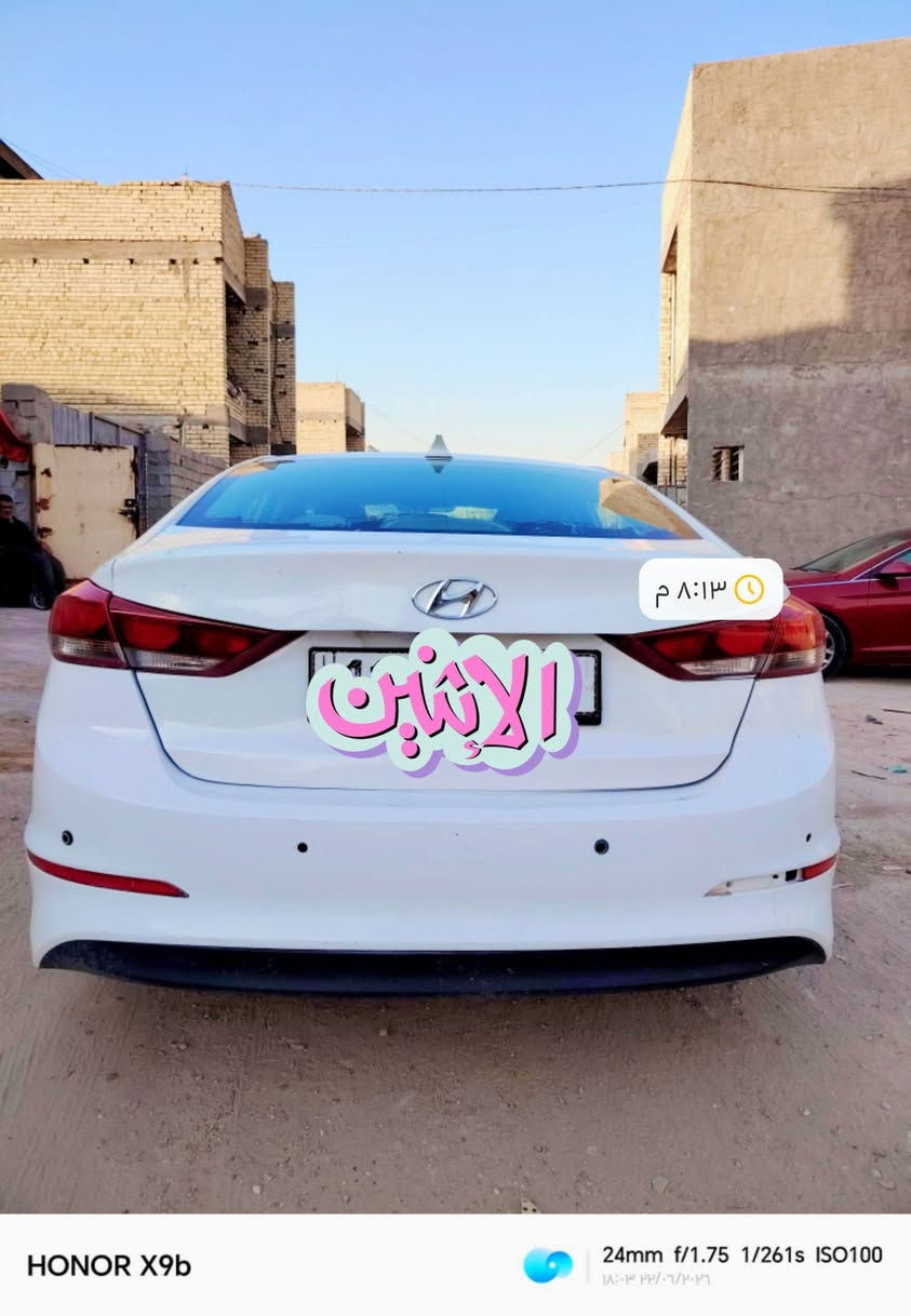 سلام عليكم
النترا وارد امريكي موديل 2017 (تيربو) 1600
جاملغ وبنيد  من امريكا 
🔴فول واحد على واحد 
(كير اوتو )
فول مواصفات
تشغيل بصمة
بصمة ابواب
كشنات حفر تدفئة

تحديد مسار
كروس سرعه
كمبيوتر تحديد العطل
رادارات جانبية
لايتات لد زنون بلادي
تحكم شاشة 
كامرة دوراة
صندوق ذكي يفتح عند الاقتراب
إشارة ترحيب
وبقية المواصفات معروفة
السعر( 115 )
المكان حي جهاد قرب جامع علي ولي الله 
رقمي *********** بي وتساب ➡️
