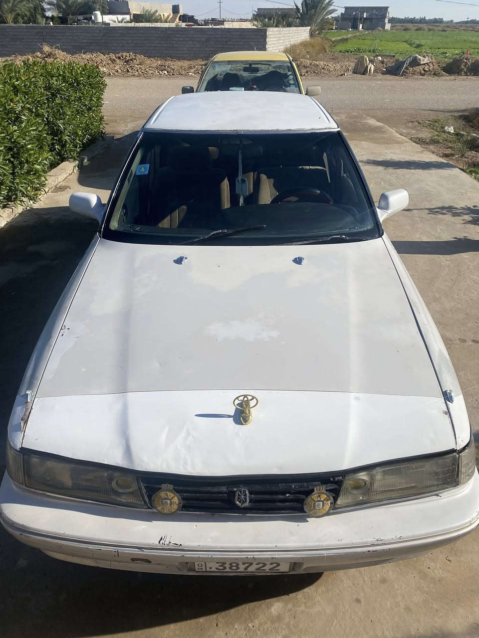 السلام عليكم 

للبيع سياره مارك شطح موديل 1992  رقم جديد  بسمي مكينه بطه اثنين ونص السياره بلاديه بدون ضربه ولا صبغ  داخله حلو  مكان السياره ديالى ناحية كنعان السعر $42 وبيه مجال استفسار اكثر الاتصال على الرقم الهاتف ***********
