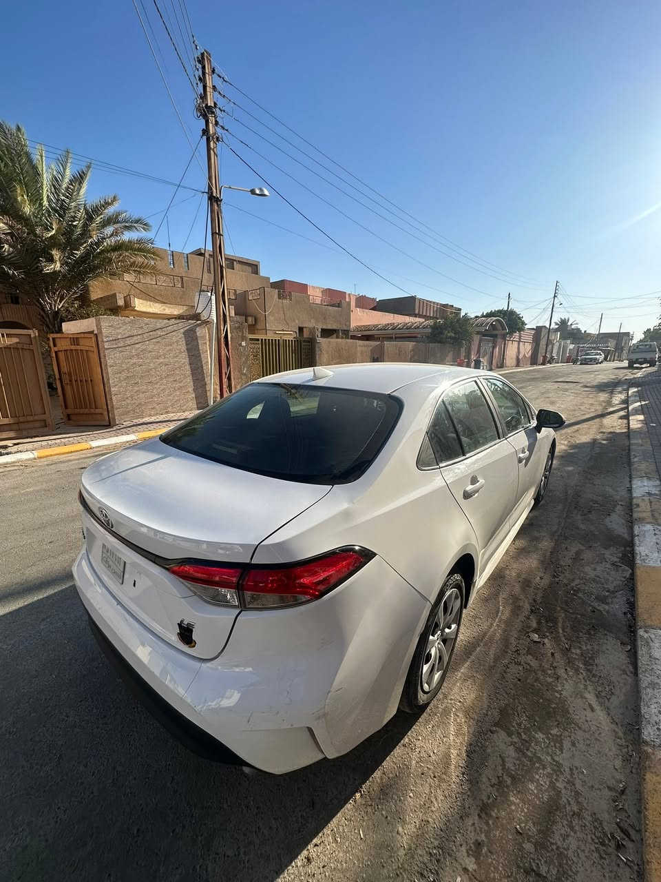 كورلا بانزين موديل 23 داخله معوقين بس مامرقم تكدر تنتظر يجي قرار او داخله گمرك واصير حره السعر مناسب صبغ بابين واشويه جاملغ الاتصال ***********
