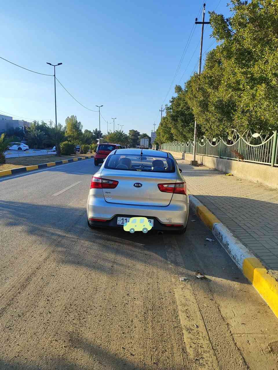 #للبيع
كيا ريو خليجي ١٦٠٠ دبل قطرة 

كير محرك تبريد بحالة جيدة 

صبغ جاملغ فقط بدون دواخل

بيهة كم مكان بارد شي بسيط  

دبلات مو زينة بيهة 

السيارة رقم بغداد باسمي 

مكاني بغداد الكرخ 
السعر 92

***********
