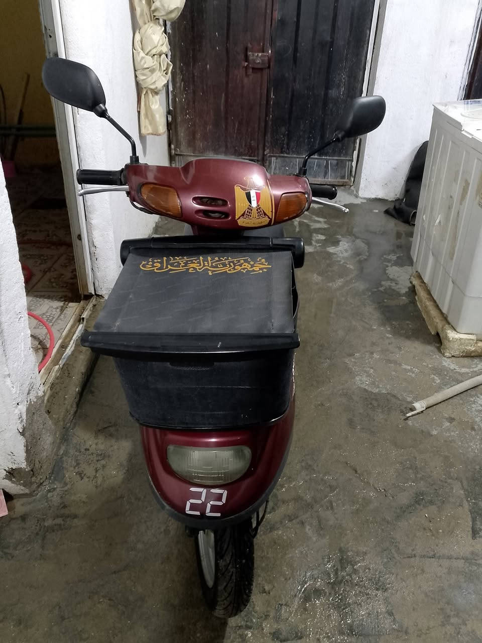 السلام عليكم دراجه منغولي ام سله حلوه الدراجه نضيفه مديل 2003 حلوه ونضيفه كهربائيات  شغاله كله بلاديه الدراجه السعر 650وبيه مجال مكان الدراجه كربلاء حي العامل مروس عادي نرهم تصل على رقم ***********
