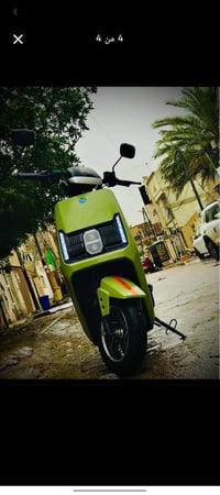 يالله دراجه شحن سبيد 6 بطاريات ليثيوم شاحنه مالته اصليه دراجه زيرو زير...