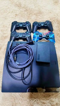 بلايستيشن 3 • ٤ جوستك • هارد مع ألعاب