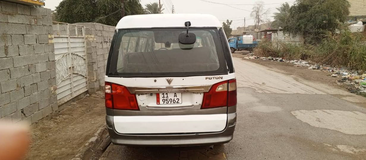 فوتون موديل 2009 رقم بغداد دولي محرك جديد كير اوتوماتيك جديد مكفول محرك أو الكير تخم  صدر نضيف مصفره هيئه مرور تأخذ صافي تحويل مباشر السعر 57 اوبيه مجال العنوان بغداد ***********
