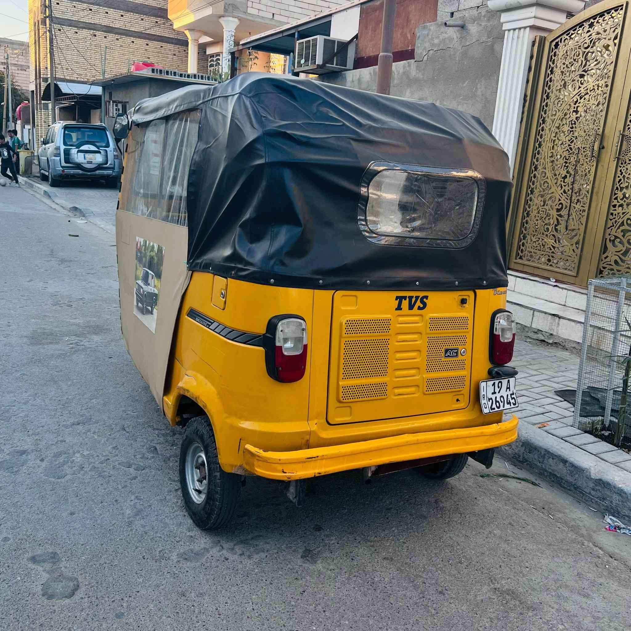 تكتك موديل 2020 كربلاء محوله بصره لوحات كربلاء وسنويه بصره
مجفته مره واحده ومبدل كلاجات وضربه ب الاغد 
السعر 5 وربع ***********
