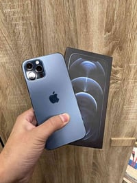 أيفون 12 بروماكس ماستر باب اول AAA ذاكرة ١٢٨  بطارية ٧٦ بلادية الجهاز ...