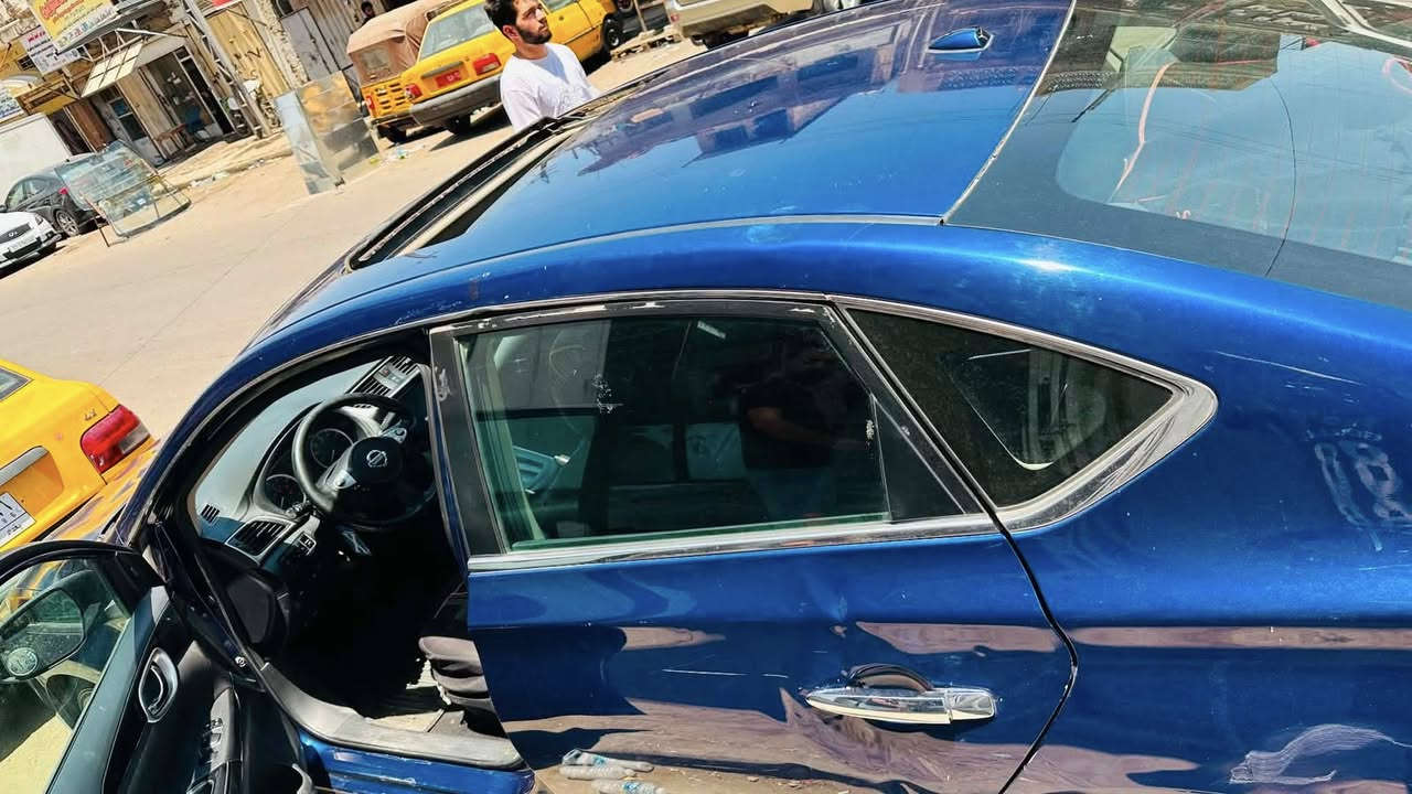 نيسان سنترا موديل 19فول واحد ع واحد ماشيه 75سنويه جديده رقم دولي جديد كير محرك مكفول تبريد ثلج  حادثهم جاملغ وبنيد سيار بسمي السعر 105 العنوان بغداد العلاوي شارع 6 هاتف/***********
