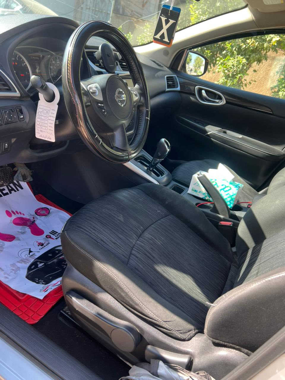 نيسان سنترا مديل ١٩ امريكي سياره جاهزه من كلشي بيها قطعتين صبغ ضربتها جاملغ امامي وبنيد السعر ٩٠$ وبيها مجال بسيط مكانها بغداد اعضميه رقمها محول انكليزي هيئه وغرامه مصفره الاتصال ***********
