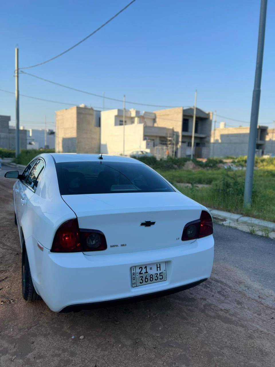 ‏سلام عليكم 🤚🏻
‏للاستفسار:***********
‏سعر :(85)💵ورقه وبیها مجال 
‏———————————————
‏شوفرلیت مالیبو(2011) 
‏ سياره شرط مكينه گير صدر تبريد وكهربائيات كله شغال مکفوله ونضیفه 👍🏻(سيارة  بیهه جاملغ  صبغ )
‏——————————————-
‏مواصفات السیارة:
‏Lt محرك مرغوب 2400
‏بدون تنقیص ولا تبخیر وبشرط
‏ 💯
‏كهربائيات كله شغال 
‏ 
‏سیاره حلوه مال بیت
‏———————
‏رقم سليمانيه شرط تحویل شرط غرامه 👍🏻
‏سنویة جدیدة لغاية2028
‏———————————
‏عنوان :دیالی -خانقین
