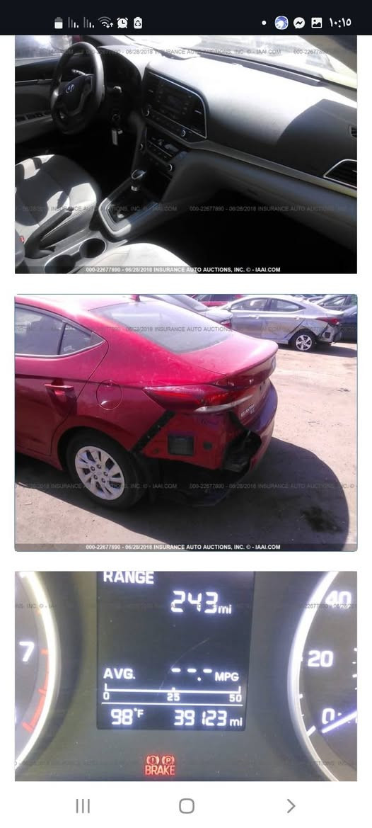 سلام عليكم للبيع النترا موديل ٢٠١٧ وارد أمريكي حادثها موضح بالصور وصور أمريكا بالمنشور وبيها سونار وي الصور محرك دوش ٢٠٠٠ كير اي تي المرغوب رقم أربيل انكليزي بأسمي تحويل مباشر هزة وأرقام جديدة تريد تحويل تريد وكاله حاضر كير محرك تبريد صدر تايرات باتري كله مكفول وجديد مكانها المدائن سعرها ١١٧ وبيها مجال للشراي 
*********** بيه وات ساب
