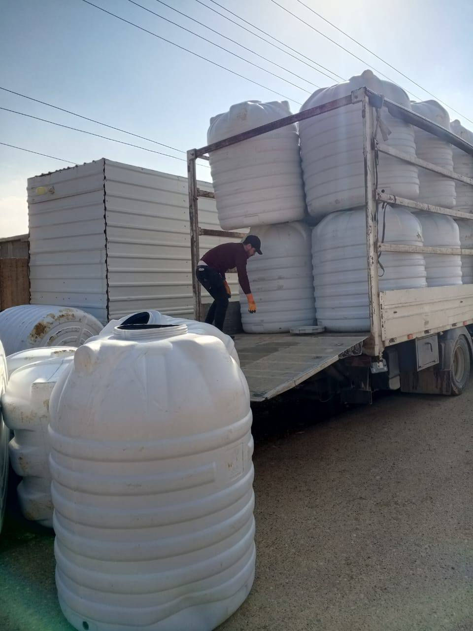 بسم الله والحمدلله وصول  حمل خزانات حديد بأنواعها  وحمل بلاستك بأنواعها  ضمان  3سنوات وصول حمل اجهزه كهربائية بتاريخ 2026/1/13والبيع بالقسط المريح
خزان 5000لتر كيج 16السعر 550مقدمه 50وبشهر 50
وكل 3خزانات قساطهن 125
مقطوره 1500لتر 09السعر 125بشهر 25
وكل 3خزانات قساطهن 50
تانكي دائري 09السعر 115بشهر 20
كل 3تانكيات قساطهن 50 
مقطوره 500لتر السعر 75بشهر15 
خزان بلاستك 2000لتر السعر 175مقدمه 25بشهر 25 
خزان بلاستك 1500لتر السعر 150بشهر 25
خزان بلاستك 1000لتر السعر 100بشهر 20
خزان بلاستك 500لتر السعر 75بشهر 15
بلازما حجم 70السعر 650مقدمه 50بشهر 50
بلازما حجم 55السعر 500بشهر 50
بلازما حجم 50السعر 425بشهر 50
بلازما حجم 43السعر 300بشهر 25
بلازما حجم 32السعر 200بشهر 25
ثلاجه 20قدم السعر 650بشهر 50
ثلاجه 18قدم السعر 600بشهر 50
ثلاجه 16قدم السعر 550بشهر 50
مجمده 16قدم السعر 600بشهر , 50
مجمده 14السعر 500بشهر 50
مجمده 12قدم السعر 425بشهر 50
طباخ فرن الماني تكنو 5عيون  السعر 700بشهر 50
طباخ عشتار مصري 5عيون السعر 600بشهر 50
طباخ فرن 4عيون الماني تكنو السعر 450بشهر 50
طباخ 4عيون تركي السعر 375بشهر 50
غساله مصري 12كيلو السعر 275بشهر 25
غساله 11كيلو هيتاشي السعر 250بشهر 25
غساله تماتيك 8كيلو السعر 550بشهر 50

وما تبقى من الغرف النوم العراقي والتركي 
و السخانات والكاونترات والقنفات 
العنوان: فرعنا الأول -المجمعات الباديه قرب مركز عياش مقابيل مطعم ابو صباح ترتيبات معرض العتيبي 
فرعنا الثاني -الشرقاط السكنيه قرب تقاطع الخانوكه معرض العتيبي 
للاستفسار
 ***********ابو فهد 
***********ابو فهد 
***********ابو نمر 

وحياكم الله الجميع
