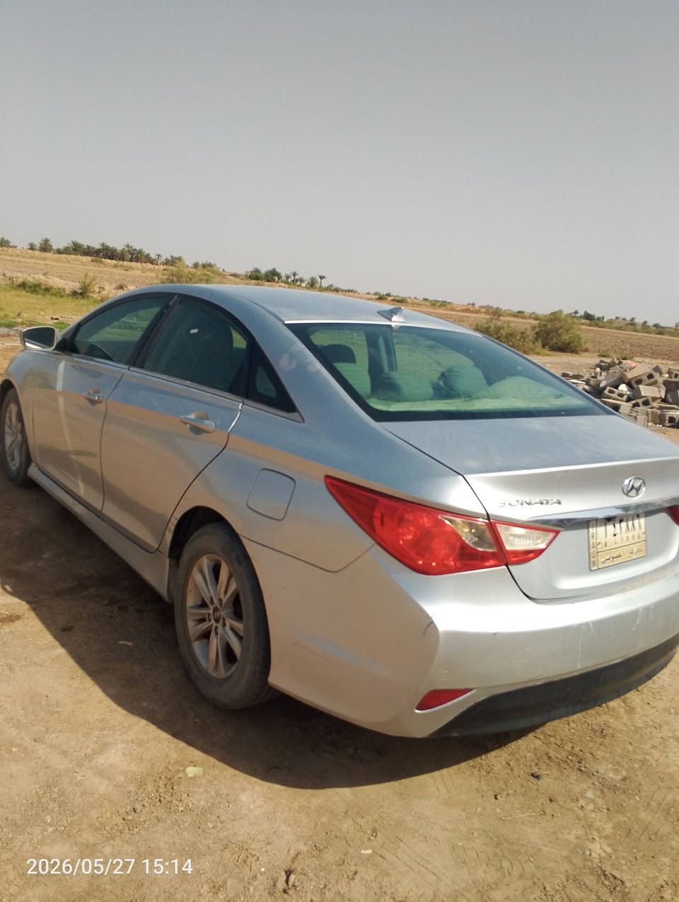 سلام عليكم
سوناتا 2014 وارد امريكي  تبديل جاملق الايسر الامامي راعيه موجود مداور ثاتي يوم سياره جاهزه خير من الله تبريد حداديه تخم تاير جديد المكان الناصريه قضاء الشطره السعر 95 بيه مجال قليل للطيبين مكلف بلنشر رقم صاحب السياره ***********
