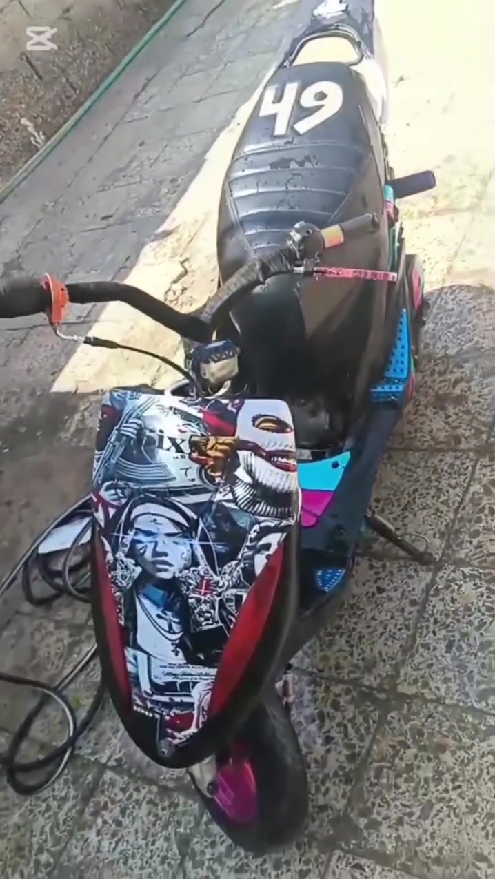 سلام عليكم ماكس عدله للبيع دراجه شلعه ومعدل نكره وسلف دراجه مزوده  تعمير كله جديد محرك مفتوح مره وحده مبدل بي بس ولفات بوشه 49 بلادي كلجات رياظي احلا منل تصوير بعد مكاني كوت زويريجات سعر500 وبيه مجال اتصال*********** متواجد خاص
