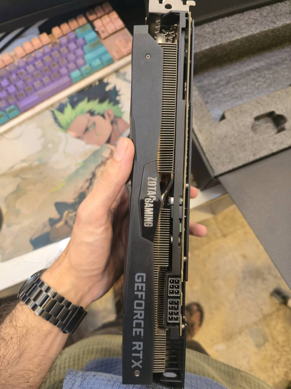 السلام عليكم 
للبيع

كرت شاشة  2070  zotac gaming نسخة 8G من شركة زوتاك  الغنية عن التعريف 
الكرت مستعمل بس مستعمل قليل ونضيف كلش وكارتونته وياه 

الكرت بي ضمان فحص اسبوع

سعر الكرت 350 الف والتوصيل مجاني


**إذا كنت صاحب هذا الإعلان وتريد حذفه لأي سبب، رجاءا أرسل رسالة إلى الدعم الفني**